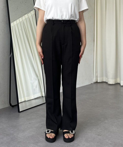 prose verse(プロズヴェール)の「【MOMO】スリットフレアパンツ(その他パンツ・レディース・ブラック・PM/LARGE/MEDIUM/PL)」の20枚目の写真