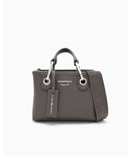 EMPORIO ARMANI(エンポリオアルマーニ)の「【エンポリオ アルマーニ】MyEA ミニバッグ ディアプリント(ハンドバッグ・レディース・ダークパープル/ボルドー/グレイッシュブルー/ベビーピンク/ベージュ/サンドベージュ/グレー系その他/パープル・FREE)」の2枚目の写真