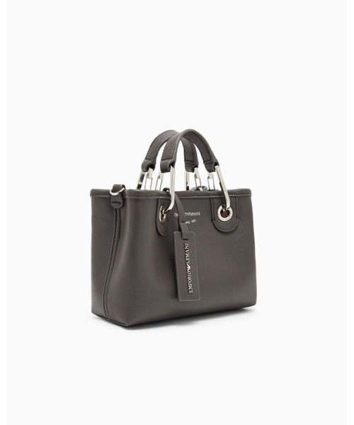 EMPORIO ARMANI(エンポリオアルマーニ)の「【エンポリオ アルマーニ】MyEA ミニバッグ ディアプリント(ハンドバッグ・レディース・ダークパープル/ボルドー/グレイッシュブルー/ベビーピンク/ベージュ/サンドベージュ/グレー系その他/パープル・FREE)」の9枚目の写真