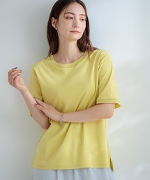 【接触冷感・UVカット・汗じみ防止】テープ使いTシャツ