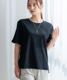 【接触冷感・UVカット・汗じみ防止】テープ使いTシャツ