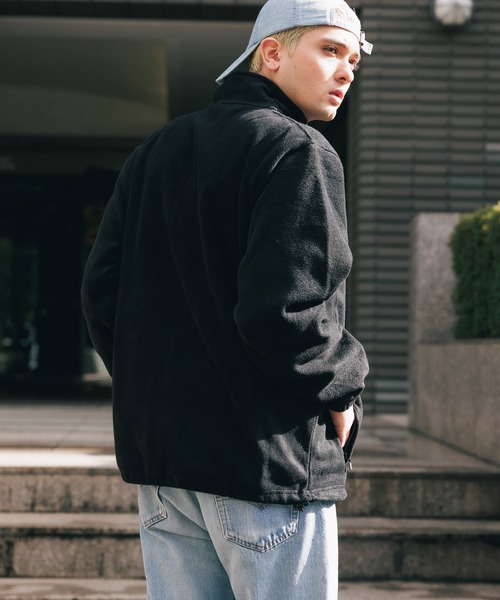 ROOPTOKYO（ループトウキョウ）の「HARRITON/ハリトン Full-Zip Fleece フルジップ フリース ブルゾン（ブルゾン・メンズ・ブルー/チャコールグレー/ネイビー/ブラック/ライトグリーン・S/XL/L/M）」の14枚目の写真