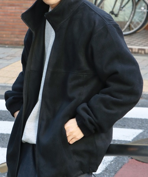 ROOPTOKYO（ループトウキョウ）の「HARRITON/ハリトン Full-Zip Fleece フルジップ フリース ブルゾン（ブルゾン・メンズ・ブルー/チャコールグレー/ネイビー/ブラック/ライトグリーン・S/XL/L/M）」の18枚目の写真