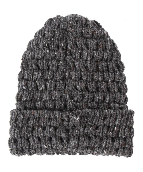 HIGHLAND 2000(ハイランドトゥーサウザンド)の「<HIGHLAND 2000> POPCORN CAP/ニットキャップ◆(ニットキャップ/ビーニー・メンズ・ダークグレー/ネイビー・ONRE)」の3枚目の写真
