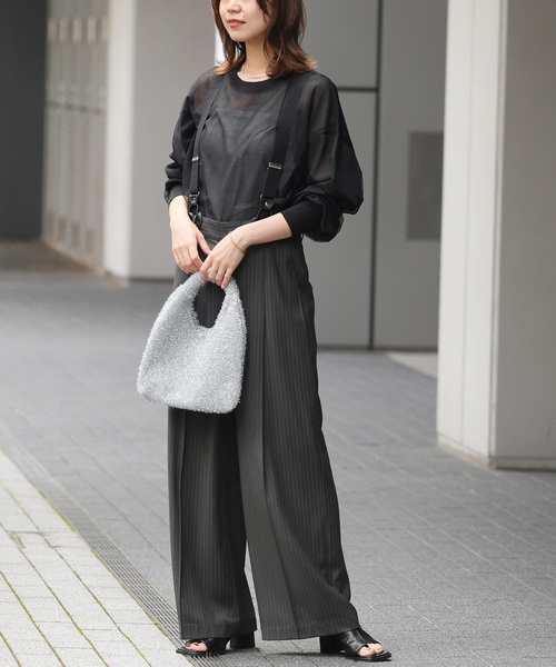JOURNAL STANDARD relume 別注 サスペンダーパンツ 予約》ミリタリーサスペンダーパンツ（スラックス）｜JOURNAL