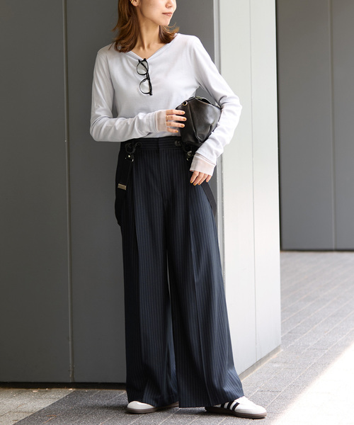 【JORNAL STANDARD relume】 ストライプパンツ GOODIES CLUB ストライプパンツ（その他パンツ）｜JOURNAL