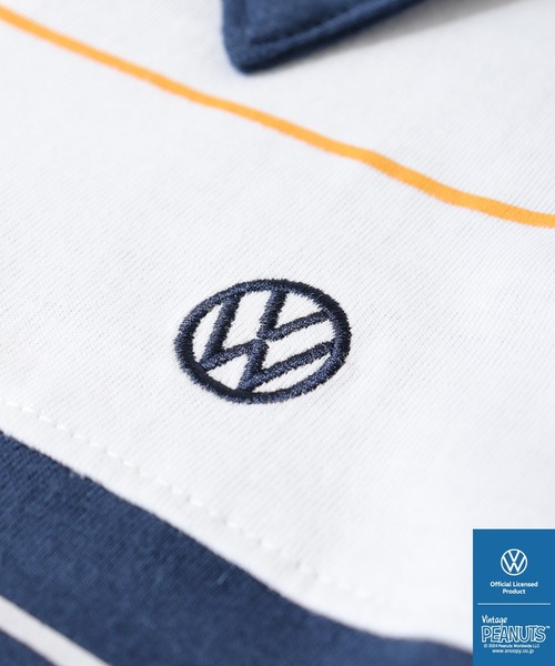PEANUTS×VOLKSWAGEN 半袖ポロシャツ（ポロシャツ）｜PEANUTS（ピーナッツ）