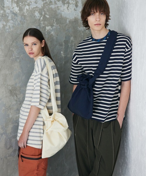 rehacer（レアセル）の「rehacer : 60/40 Cloth SHU/SHU Bag / ロクヨンクロス シュシュバッグ（ショルダーバッグ・メンズ・ブラック/ネイビー/レッド/ホワイト・FREE）」の5枚目の写真