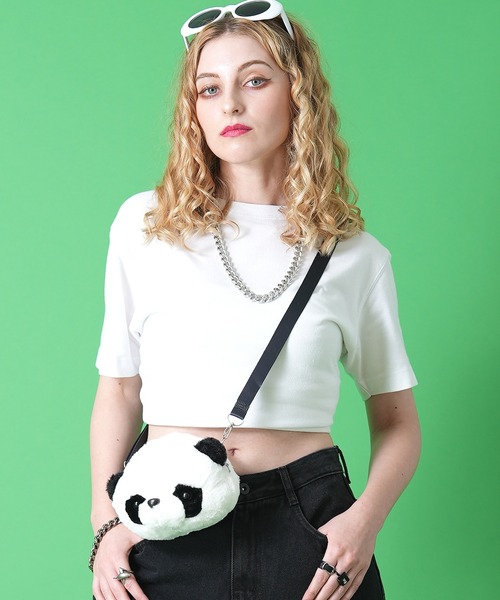 セール】an meets zakka パンダのぬいぐるみショルダーバッグ / ポーチ