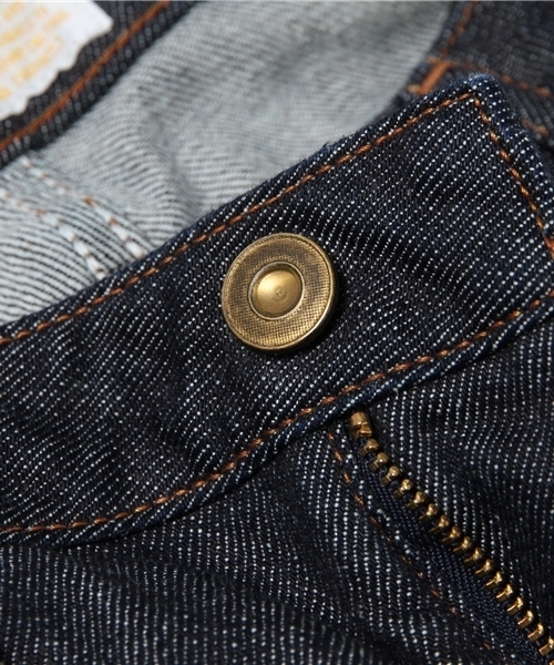 B:MING by BEAMS(ビーミングバイビームス)の「Fire Service×B:MING LIFE STORE / “BBB” 別注 ノンウォッシュ デニム(スキニー)(デニムパンツ・レディース・インディゴブルー・28inch/25inch/26inch/27inch)」の7枚目の写真