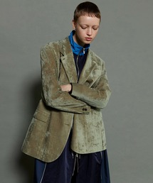 Sherbet Single Jacket/シャーベットシングルジャケット【MAISON SPECIAL/メゾンスペシャル】