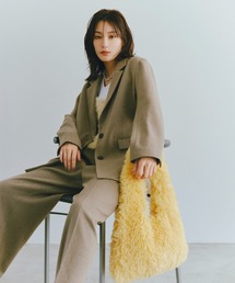 コンパクトファーバッグ