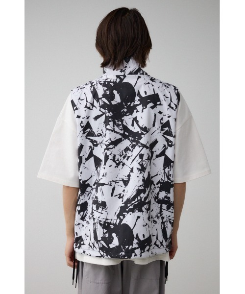 AZUL by moussy（アズールバイマウジー）の「サイドスリットスタンドカラ―ベスト（ベスト・メンズ・ブラック/ブラック系その他/グレー・FREE）」の22枚目の写真