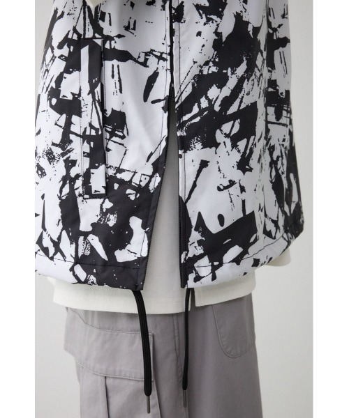 AZUL by moussy（アズールバイマウジー）の「サイドスリットスタンドカラ―ベスト（ベスト・メンズ・ブラック/ブラック系その他/グレー・FREE）」の17枚目の写真