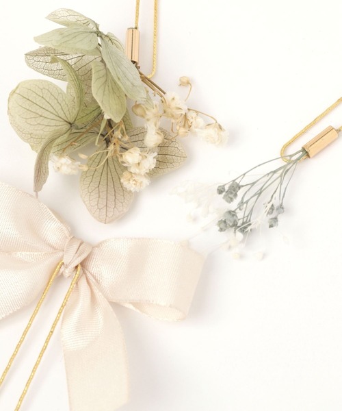 GLOBAL WORK(グローバルワーク)の「MADE IN JAPANドライフラワ-ヘアピン3本セット/135707(ヘアピン・レディース・ホワイト/パープル/チャコールグレー・ONE SIZE)」の5枚目の写真