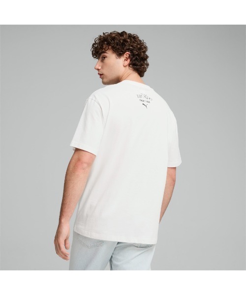 PUMA(プーマ)の「PUMA x MAS TIEMPO 24 S/S Tee(プーマ × マス ティエンポ 24 S/S ティー)(Tシャツ/カットソー・メンズ・ブラック系/ホワイト系・MEDIUM/LARGE/X-LARGE)」の5枚目の写真