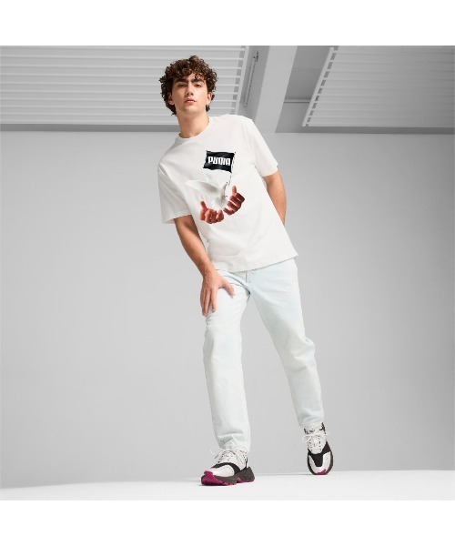 PUMA(プーマ)の「PUMA x MAS TIEMPO 24 S/S Tee(プーマ × マス ティエンポ 24 S/S ティー)(Tシャツ/カットソー・メンズ・ブラック系/ホワイト系・MEDIUM/LARGE/X-LARGE)」の6枚目の写真
