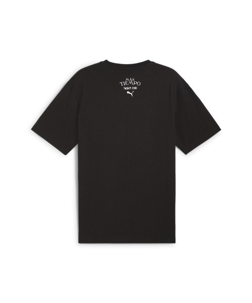 PUMA(プーマ)の「PUMA x MAS TIEMPO 24 S/S Tee(プーマ × マス ティエンポ 24 S/S ティー)(Tシャツ/カットソー・メンズ・ブラック系/ホワイト系・MEDIUM/LARGE/X-LARGE)」の7枚目の写真