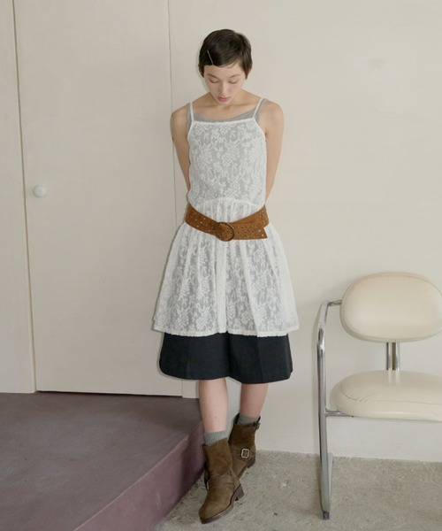 GIUNON（ジウノン）の「classical bermuda pants / クラシカルバミューダパンツ（その他パンツ・レディース・ブラック/ベージュ・FREE）」の16枚目の写真