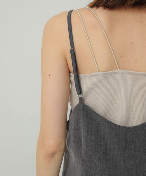 SENSE OF PLACE by URBAN RESEARCH(センスオブプレイスバイアーバンリサーチ)の「テーラードキャミチュニック(チュニック・レディース・グレー/ブラック/ブラウン系その他・ONE)」の13枚目の写真