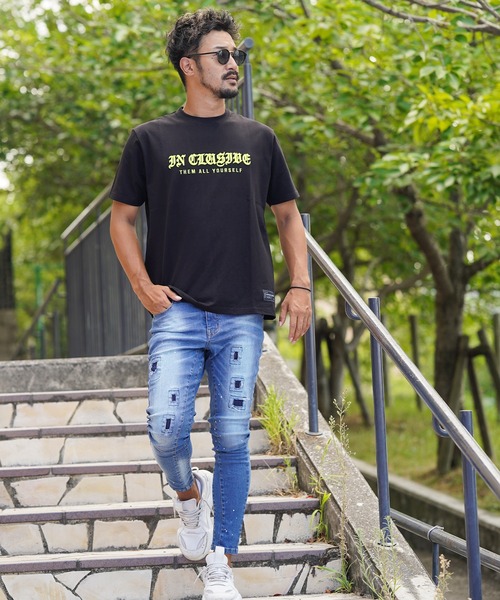 RTEGネオンO/Eエンブロイダリーティー（Tシャツ/カットソー