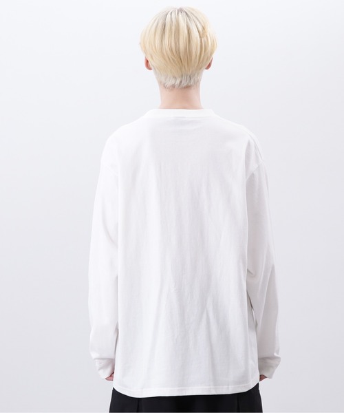 MANASTASH（マナスタッシュ）の「MANASTASH/マナスタッシュ　CiTee L/S TEE HON/シティーロングスリーブTシャツ ハーモニーオブネイチャー（Tシャツ/カットソー・メンズ・イエロー/ホワイト/ブラック・L/M/XL/S）」の7枚目の写真