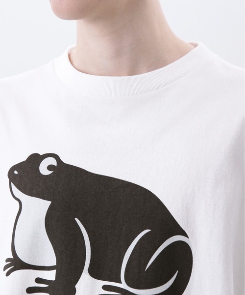 MANASTASH（マナスタッシュ）の「MANASTASH/マナスタッシュ　CiTee L/S TEE HON/シティーロングスリーブTシャツ ハーモニーオブネイチャー（Tシャツ/カットソー・メンズ・イエロー/ホワイト/ブラック・L/M/XL/S）」の8枚目の写真