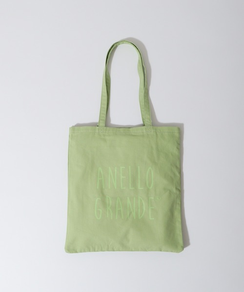 anello（アネロ）の「anello GRANDE キャンバスペラトート（トートバッグ・メンズ・ベージュ/スミクロ/ラベンダー/ミント/オレンジ/アイボリー・FREE）」の9枚目の写真