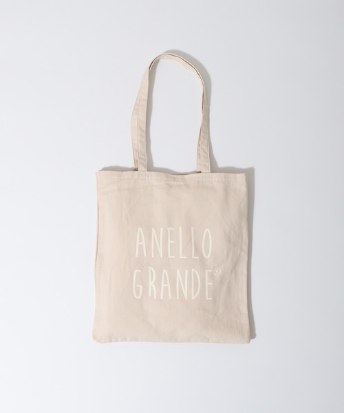 anello（アネロ）の「anello GRANDE キャンバスペラトート（トートバッグ・メンズ・ベージュ/スミクロ/ラベンダー/ミント/オレンジ/アイボリー・FREE）」の12枚目の写真