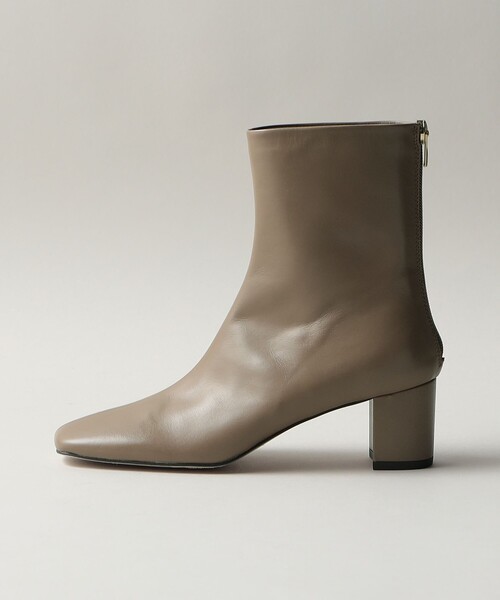 【セール】スクエアセンターシーム ショートブーツ55↑（ブーツ）｜ODETTE E ODILE（オデットエオディール）