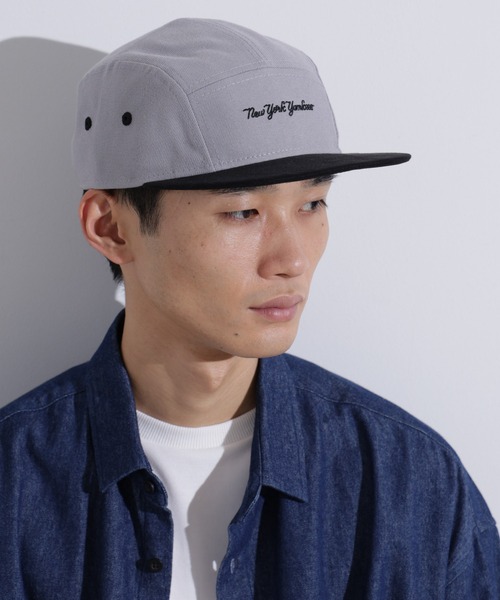 NEW ERA（ニューエラ）の「NEW ERA/別注 JET CAP NY MLB（キャップ・メンズ・グレー・FREE）」の3枚目の写真