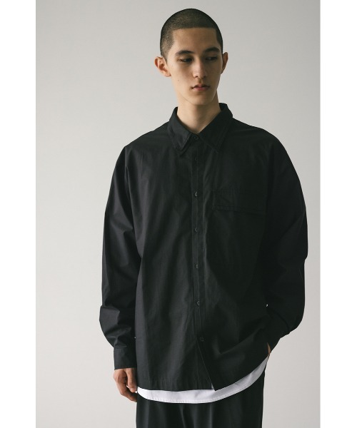 STYLEMIXER(スタイルミキサー)の「カラーデザインシャツ(シャツ/ブラウス・メンズ・ライトカーキ/ブラック/サックスブルー・MEDIUM/LARGE)」の6枚目の写真