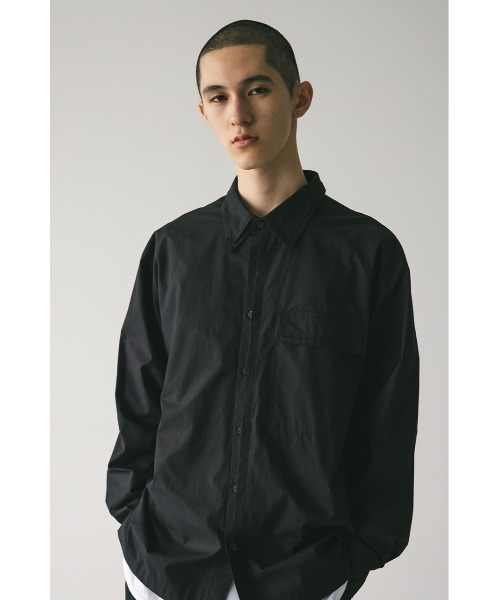 STYLEMIXER(スタイルミキサー)の「カラーデザインシャツ(シャツ/ブラウス・メンズ・ライトカーキ/ブラック/サックスブルー・MEDIUM/LARGE)」の7枚目の写真