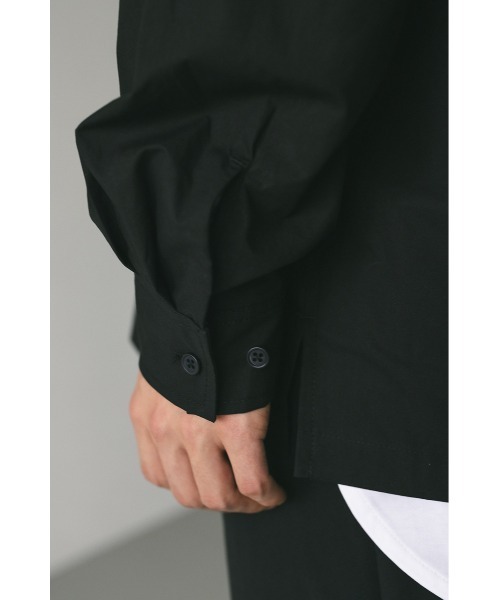 STYLEMIXER(スタイルミキサー)の「カラーデザインシャツ(シャツ/ブラウス・メンズ・ライトカーキ/ブラック/サックスブルー・MEDIUM/LARGE)」の10枚目の写真