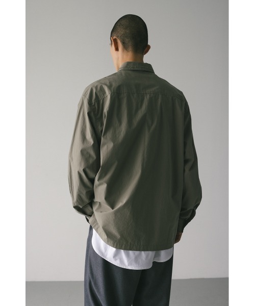 STYLEMIXER(スタイルミキサー)の「カラーデザインシャツ(シャツ/ブラウス・メンズ・ライトカーキ/ブラック/サックスブルー・MEDIUM/LARGE)」の21枚目の写真