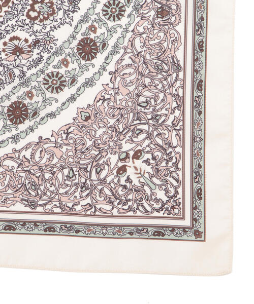 EDIT COLOGNE（エディットコロン）の「ペイズリー柄スカーフ（ストール/ショール・レディース・ブラウン/ブルー・ﾌﾘ-）」の5枚目の写真