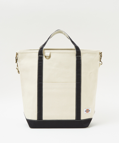 Dickies(ディッキーズ)の「【DICKIES/ディッキーズ】AUTHENTIC CANVAS 2WAY SHOULDER BAG キャンバスショルダーバッグ(ショルダーバッグ・メンズ・ネイビー/ブラック/ベージュ・フリー)」の2枚目の写真