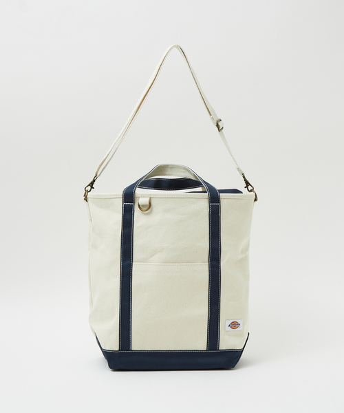 Dickies(ディッキーズ)の「【DICKIES/ディッキーズ】AUTHENTIC CANVAS 2WAY SHOULDER BAG キャンバスショルダーバッグ(ショルダーバッグ・メンズ・ネイビー/ブラック/ベージュ・フリー)」の4枚目の写真