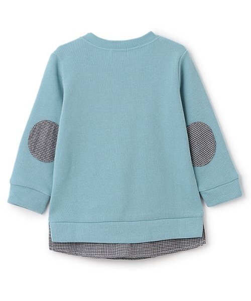 Love&Peace&Money（ラブアンドピースアンドマネー）の「【人気商品再入荷】【直営店で取り扱い無し】きりん刺しゅうトレーナー（スウェット・キッズ・ブルー/マスタード・80ｃｍ/90cm/110cm/100cm/120cm/130cm）」の10枚目の写真