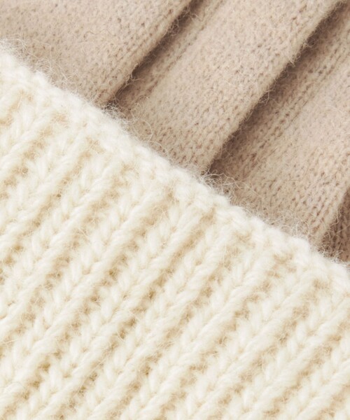 green label relaxing（グリーンレーベルリラクシング）の「アームウォーマー 3WAY グローブ / 手袋 -タッチパネル対応-（手袋・レディース・オフホワイト/ベージュ/ライトグレー/グレー/ライトブルー/ブラック・FREE）」の17枚目の写真