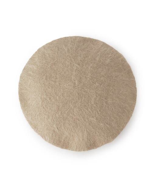 SHOO・LA・RUE（シューラルー）の「◆ラメ入りシャギーベレー（ハンチング/ベレー帽・レディース・オフホワイト/ブラック/ベージュ・00）」の5枚目の写真