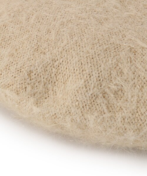 SHOO・LA・RUE（シューラルー）の「◆ラメ入りシャギーベレー（ハンチング/ベレー帽・レディース・オフホワイト/ブラック/ベージュ・00）」の7枚目の写真