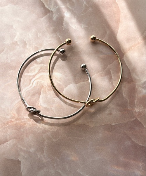 ciite'(シーテ)の「シャイニーノットブレス(バングル/リストバンド・レディース・シルバー/ゴールド・FREE)」の6枚目の写真