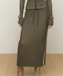KIRSH GARMENT KNIT LONG SKIRT キルシー ガーメント ニット ロング スカート