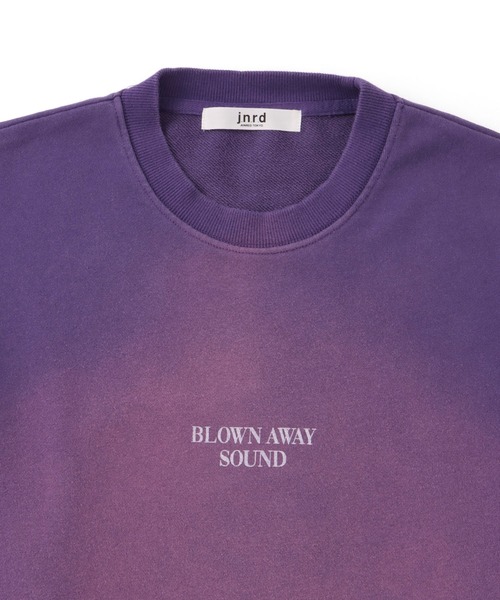  j.n.r.d（ジェー・エヌ・アール・ディー）の「j.n.r.d/日焼け加工裏毛スウェット（Tシャツ/カットソー・メンズ・パープル/チャコールグレー/カーキ・LL/L/M）」の6枚目の写真