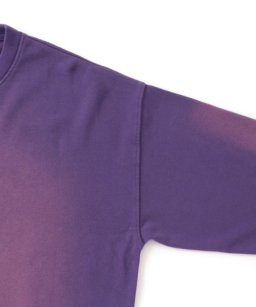  j.n.r.d（ジェー・エヌ・アール・ディー）の「j.n.r.d/日焼け加工裏毛スウェット（Tシャツ/カットソー・メンズ・パープル/チャコールグレー/カーキ・LL/L/M）」の7枚目の写真