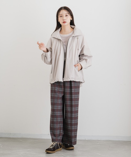 KATHARINE ROSS（キャサリンロス）の「【Pillini/ピリーニ】チェック起毛ストレッチワイドパンツ（その他パンツ・レディース・ブラック/ワイン・MEDIUM/LARGE）」の16枚目の写真