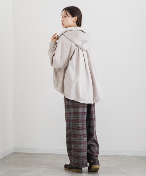 KATHARINE ROSS（キャサリンロス）の「【Pillini/ピリーニ】チェック起毛ストレッチワイドパンツ（その他パンツ・レディース・ブラック/ワイン・MEDIUM/LARGE）」の17枚目の写真