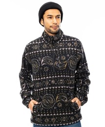 BILLABONG メンズ BOUNDARY MOCK NECK スウェットジャケット/ビラボンモックネックハーフジップフリースブルゾン