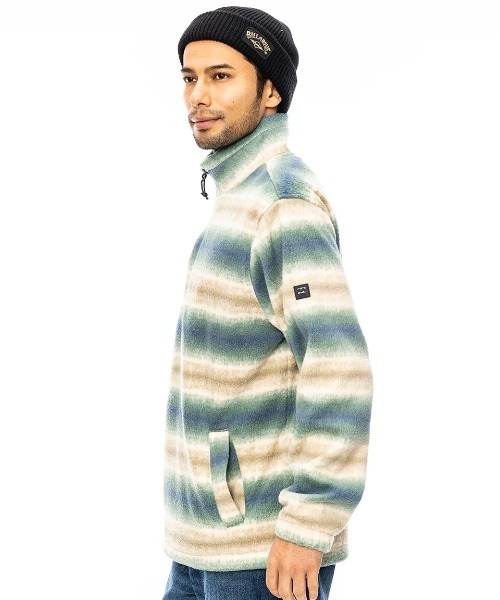 BILLABONG(ビラボン)の「BILLABONG メンズ BOUNDARY MOCK NECK スウェットジャケット/ビラボンモックネックハーフジップフリースブルゾン(ブルゾン・メンズ・ブラック/ネイビー/マルチ・MEDIUM/LARGE/X-LARGE)」の13枚目の写真